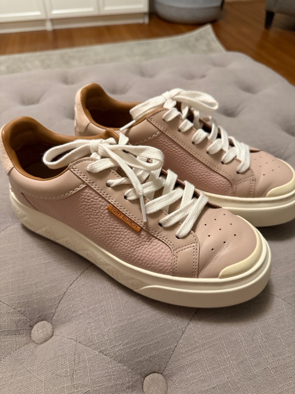 Tory Burch Pink Ladybug sneaker